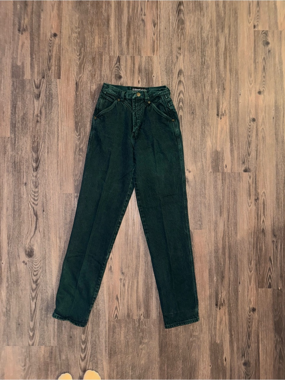 Wrangler Silverlake Vintage High-Waist Women’s Jeans - Dark Green